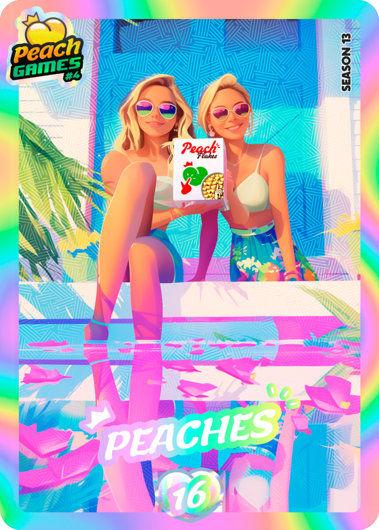 S13 · #16 · Illustrated · Rare — Peach Games | Peach Farmer